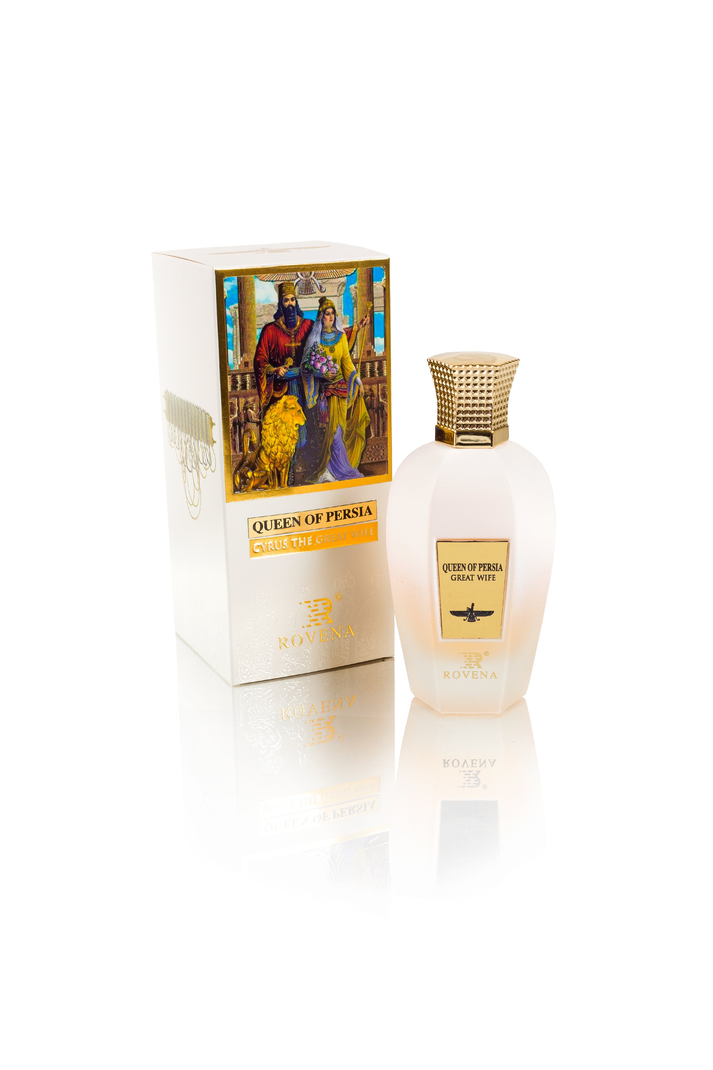Rovena Queen Of Persia Great Wife, agua perfumada para mujer, 100 ml (PRODUCTO DEFECTUOSO)