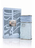 Nusuk Raqm Extrait de Parfum 100ml bottle with matching light blue retail packaging, displayed on a white background.