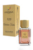 Frasco y embalaje del «Extrait de Parfum» «Lorinna 123 Arabian Tonka»