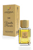 Lorinna Paris No.146 Vanilla Powder Extrait de Parfum 50ml bottle and packaging displayed on a white background, featuring a golden fragrance and elegant gold accents.