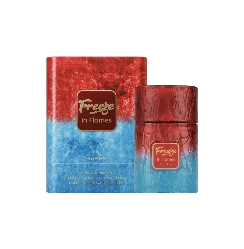 Freeze in Flames by Riiffs Extrait de Parfum 100ml bottle with box