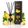 Golden Silva Banana home fragrance reed diffuser 150 ml with retail packaging - Royalsperfume