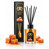 Golden Silva Caramel home fragrance reed diffuser 110 ml with retail packaging - Royalsperfume