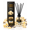 Golden Silva White Chocolate home fragrance reed diffuser 150 ml with retail packaging - Royalsperfume