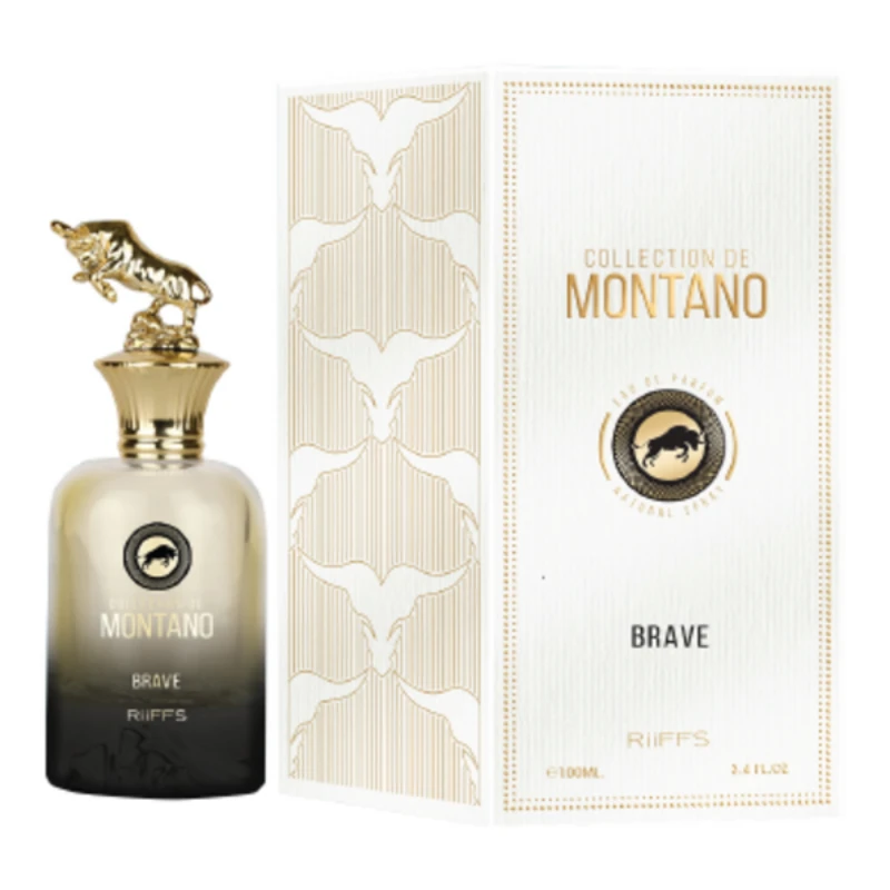 RIIFFS Collection De Montano Brave, acqua profumata da uomo, 100 ml