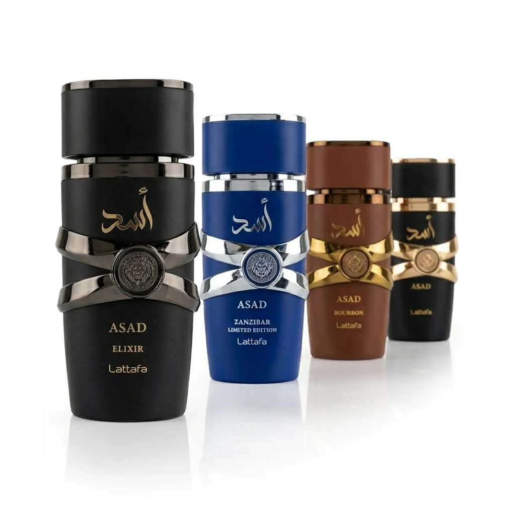 Lattafa Asad Collection Discovery Set | 4x25ml Men's Perfume Gift
