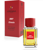 Lorinna Paris Climate No.297 Extrait de Parfum for Women 50ml bottle and red packaging, featuring a classic floral-woody fragrance inspired by timeless French perfumery.
