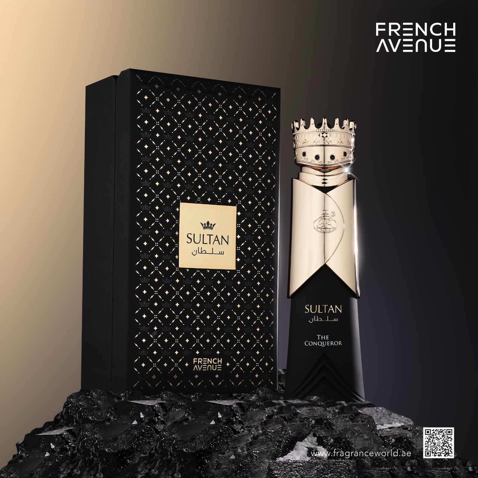 Fragrance World Sultan The Conqueror Eau de Parfum Unisex 80 ml