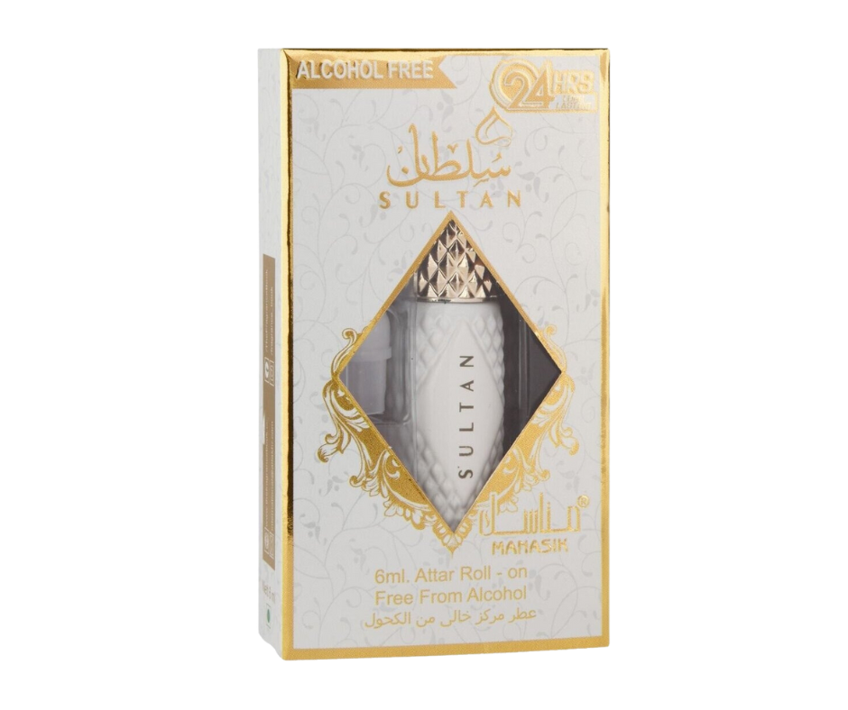 Profumo Manasik Roll On all'olio di Sultan, 6 ml
