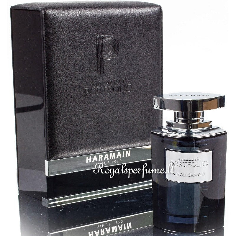 „AL Haramain Portfolio Neroli Canvas“ parfumuotas vanduo, unisex, 75 ml – „Royalsperfume“ „AL Haramain“ kvepalai