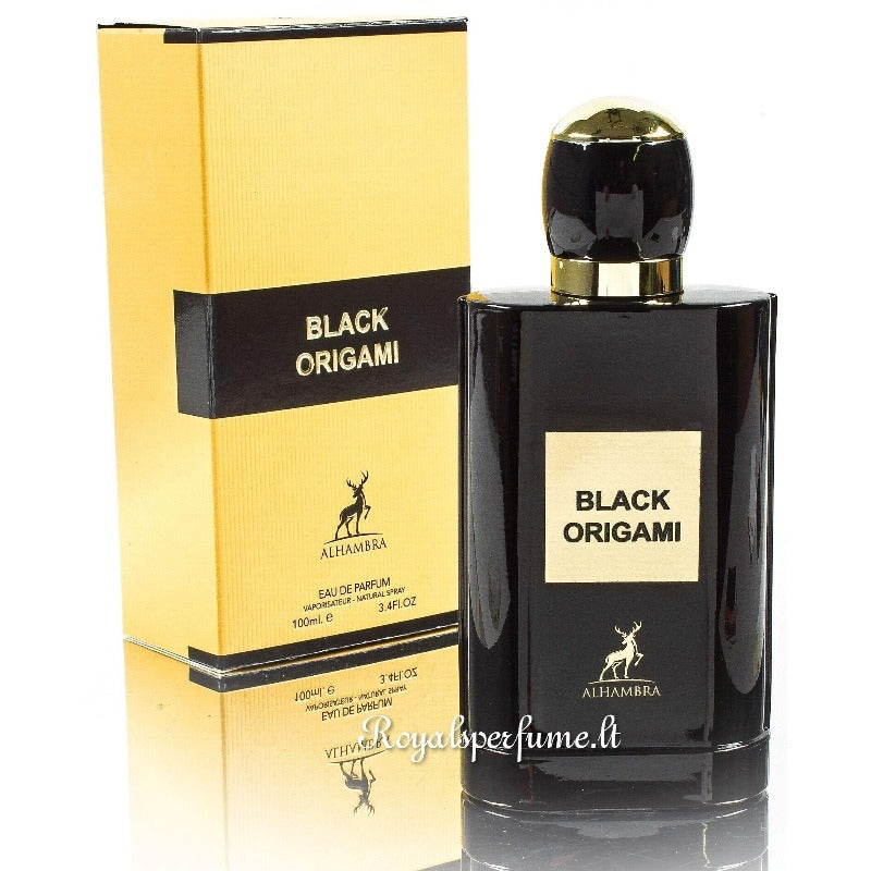 AlHambra Black Origami naiste parfüümivesi 100 ml – Royalsperfume AlHambra parfüüm