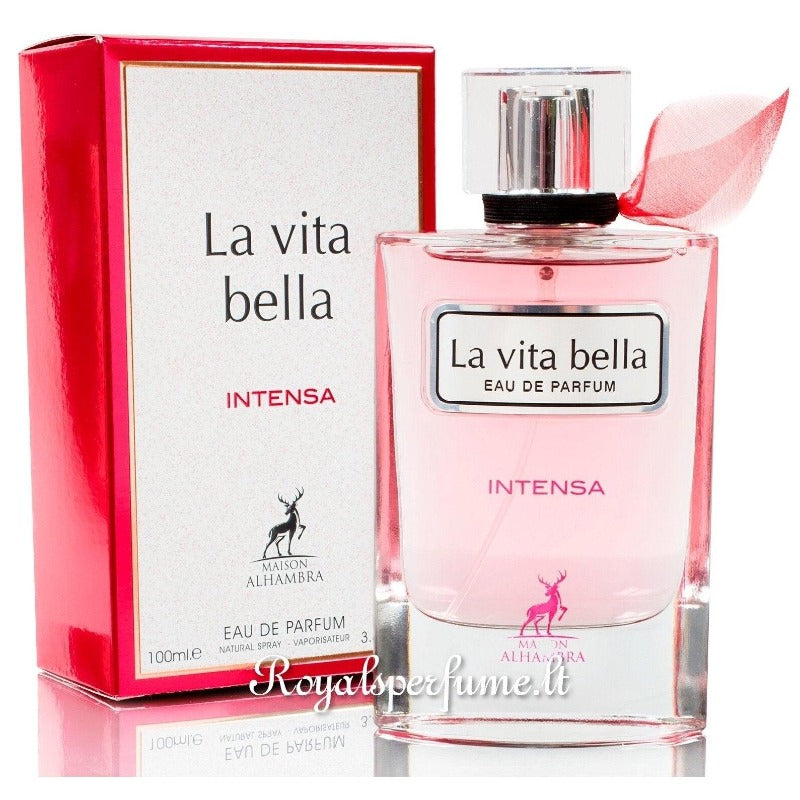 „AlHambra La Vita Bella Intensa“ parfumuotas vanduo moterims, 100 ml – „Royalsperfume“ „AlHambra“ kvepalai