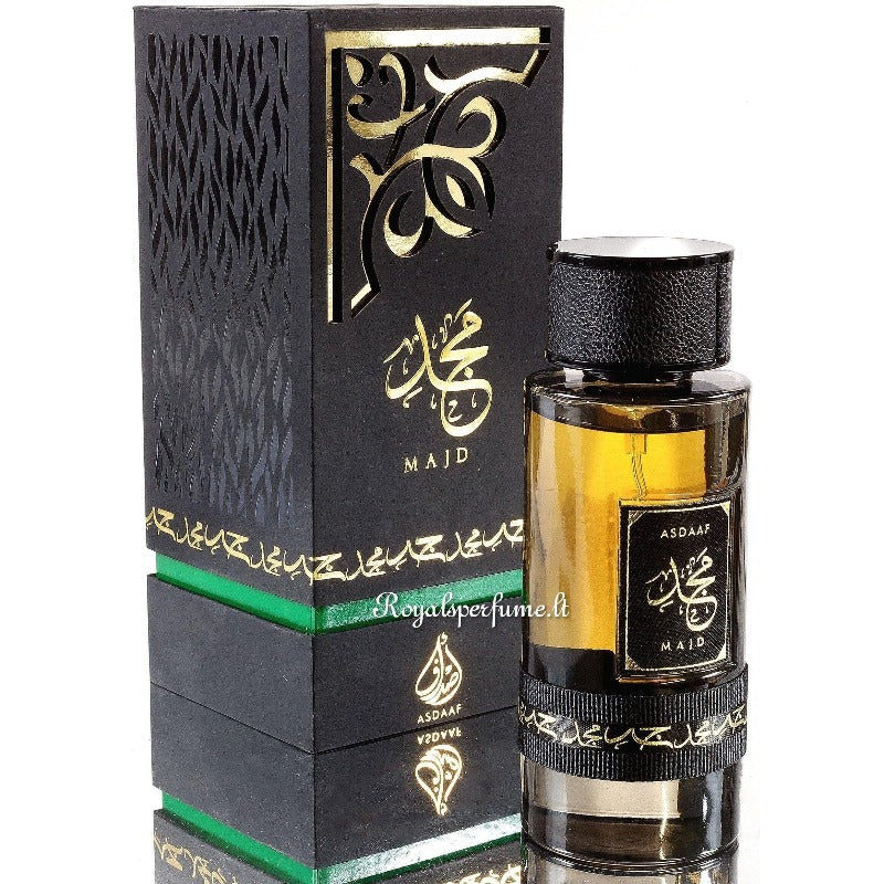 Acqua profumata unisex ASDAAF Majd 100 ml - Royalsperfume Profumi LATTAFA