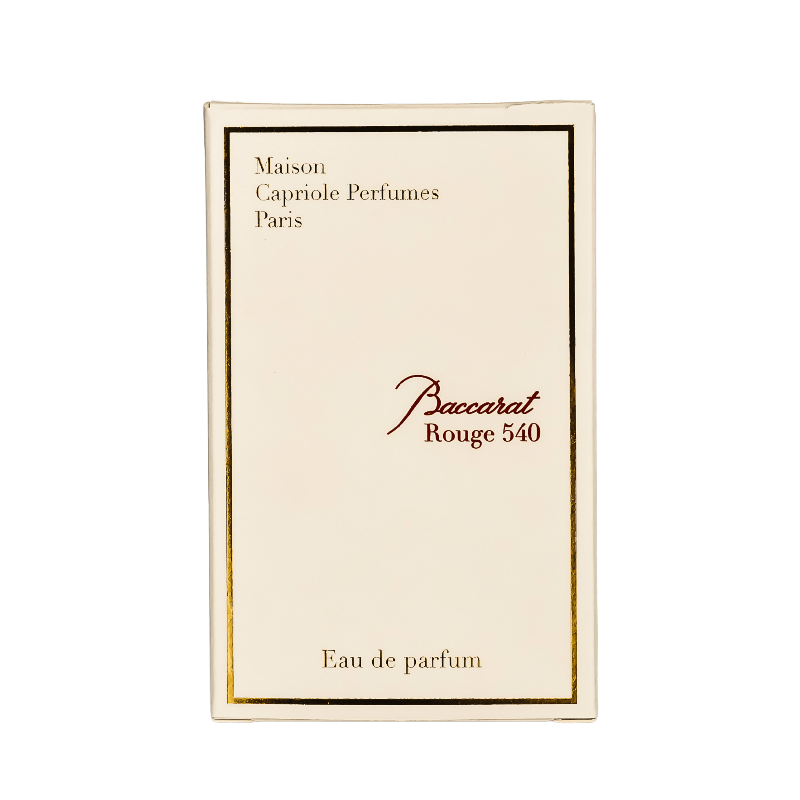 Capriole Baccarat Rouge 540 acqua profumata unisex 100 ml - Royalsperfume Profumo Capriole