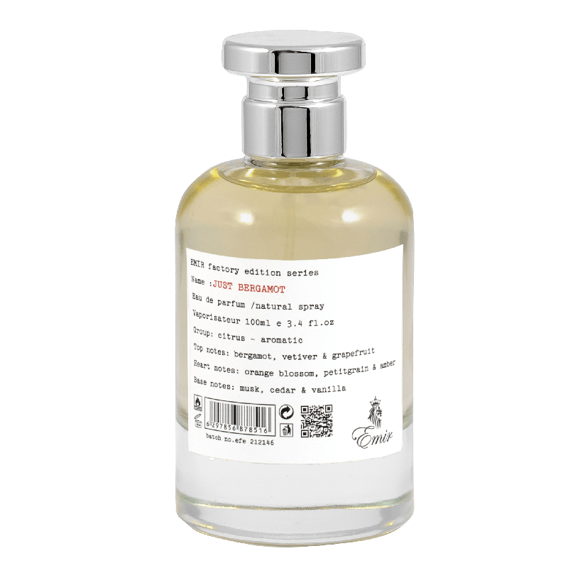 Emir Just Bergamot perfumowana woda unisex 100ml - Perfumy Royalsperfume Paris Corner z o.o. Wszystko