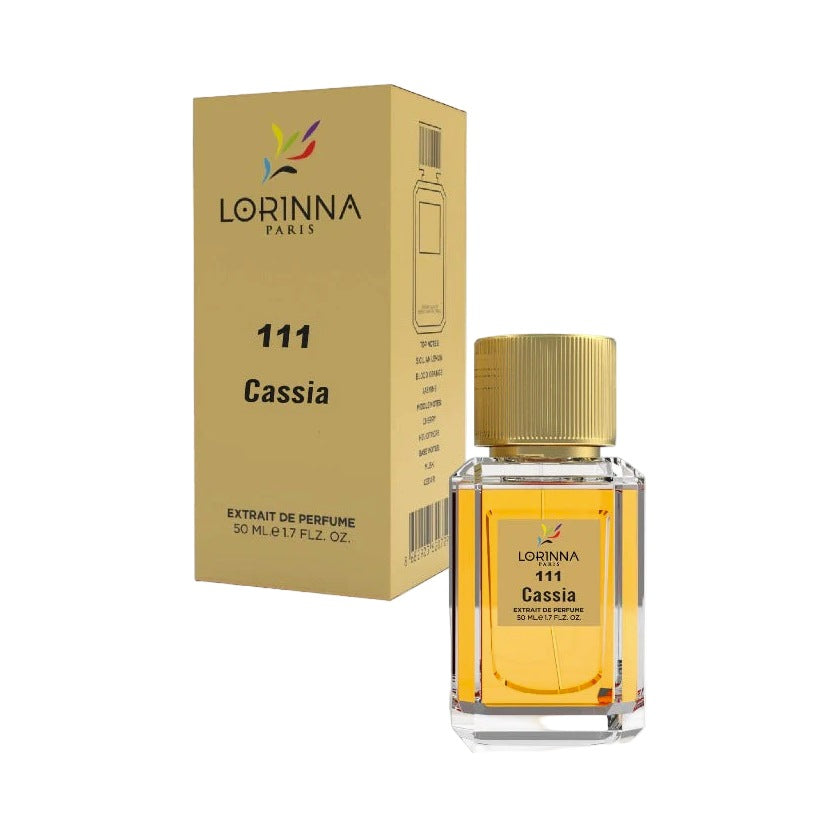 Lorinna Cassia 111 EDP 50 ml bottle with retail packaging - Royalsperfume