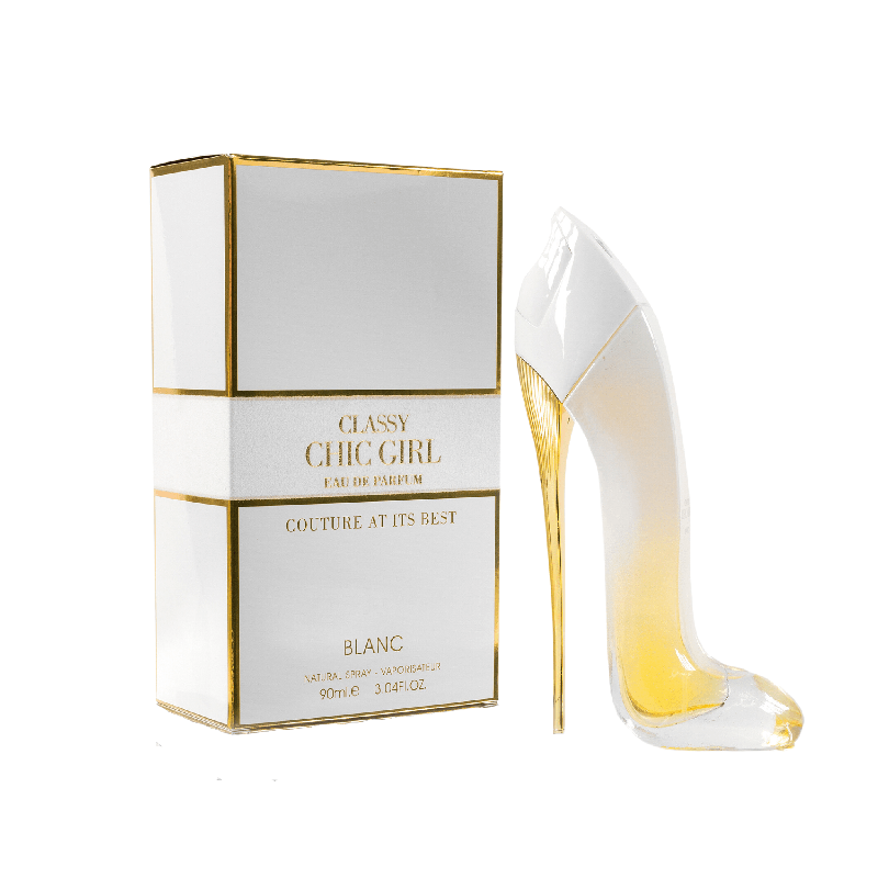 FW Classy Chic Girl – Couture vom Feinsten: BLANC Eau de Parfum für Damen 90 ml – Royalsperfume Fragrance World Parfüm