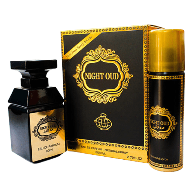 FW Night Oud parfüümivesi unisex 80 ml + DEODORANT – Royalsperfume World Fragrance Perfume