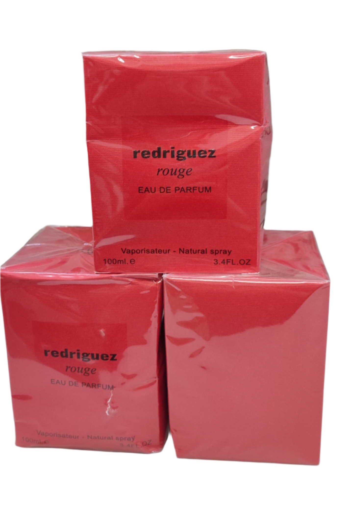 Redriguez Rouge de Fragrance World, eau de parfum, 100 ml (PRODUIT DÉFECTUEUX)