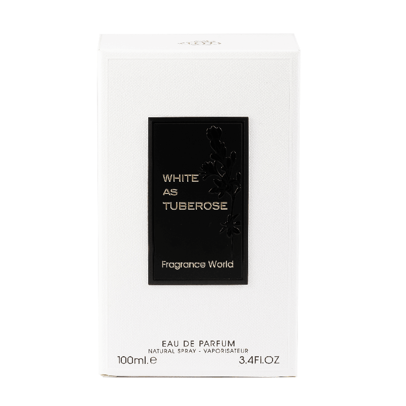 Eau de parfum unisexe FW White As Tuberose 100 ml - Royalsperfume Fragrance World Perfume