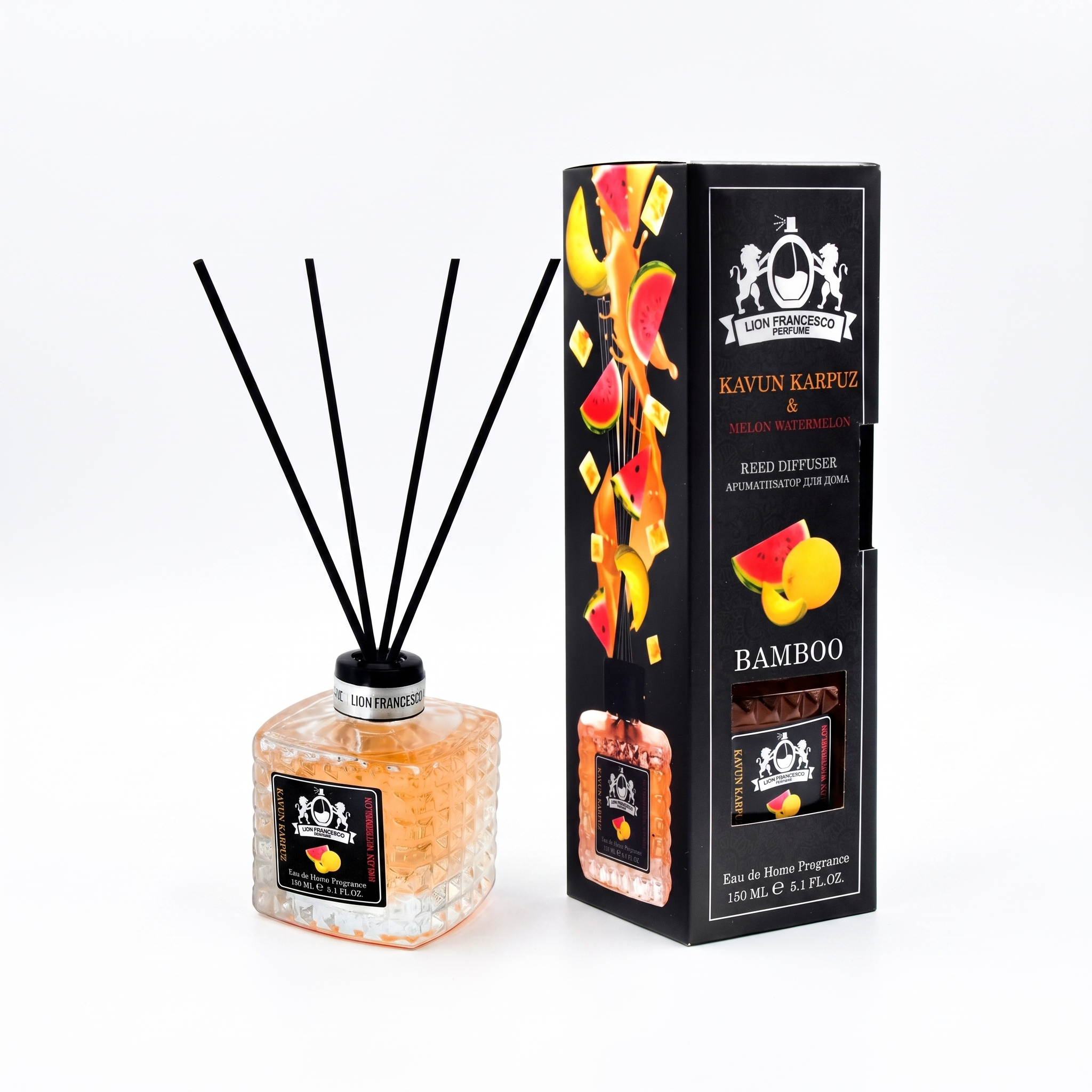 Melon Watermelon home fragrance by Lion Francesco 150ml