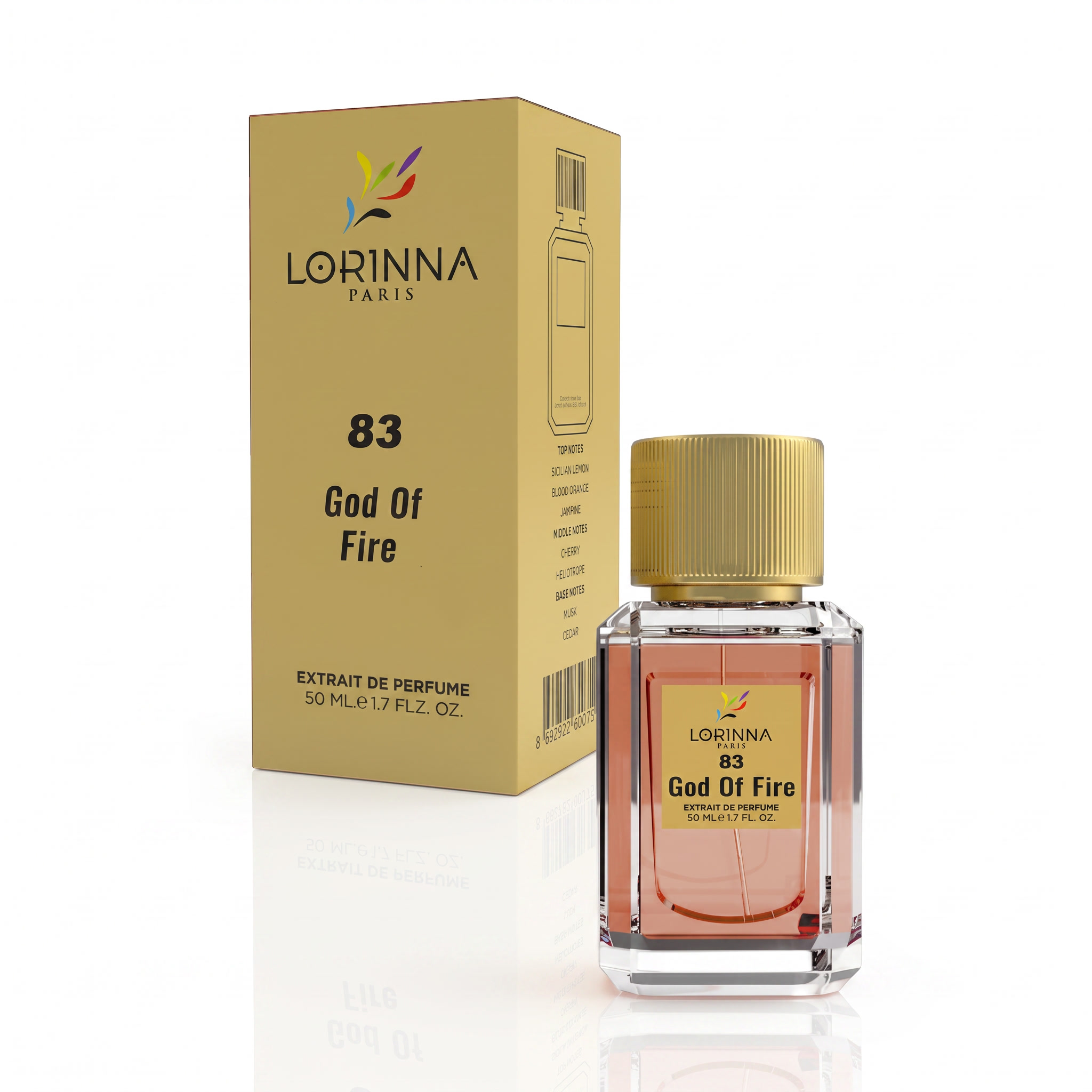 083 God Of Fire By Lorinna EDP 50ml