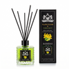 Lion Francesco Ylang ylang & Bergamot reed diffuser 150 ml with black bamboo reeds and its gift box