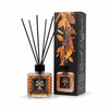 Lion Francesco Sandalwood & Tobacco reed diffuser 150 ml with black bamboo reeds and its gift box