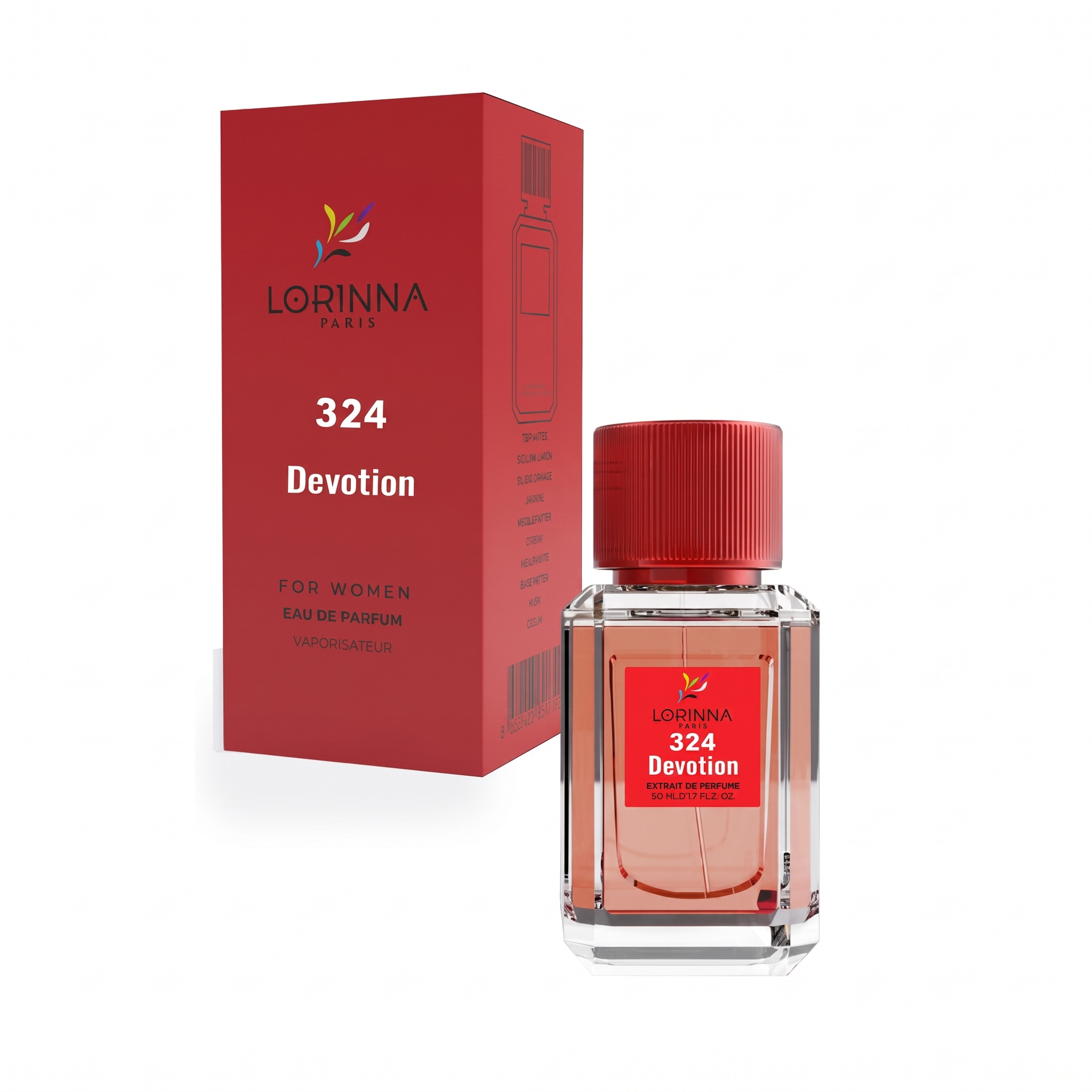 Devotion 324 By Lorinna EDP 50ml - bottle with box