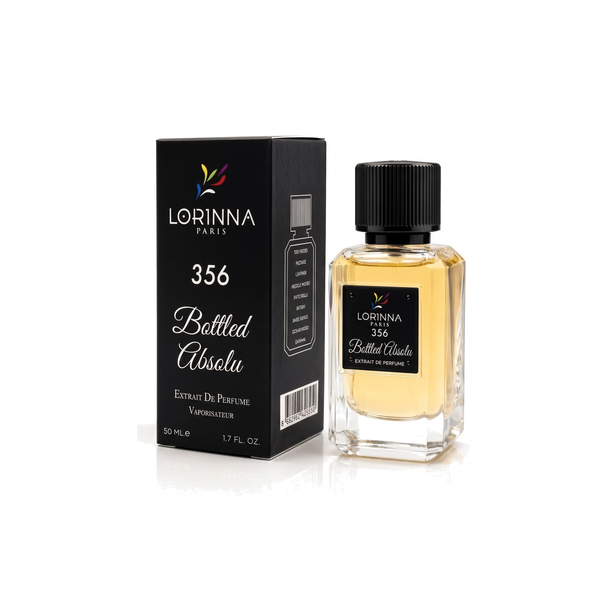 Bottled Absolu 356 By Lorinna EDP 50ml - bottle with box