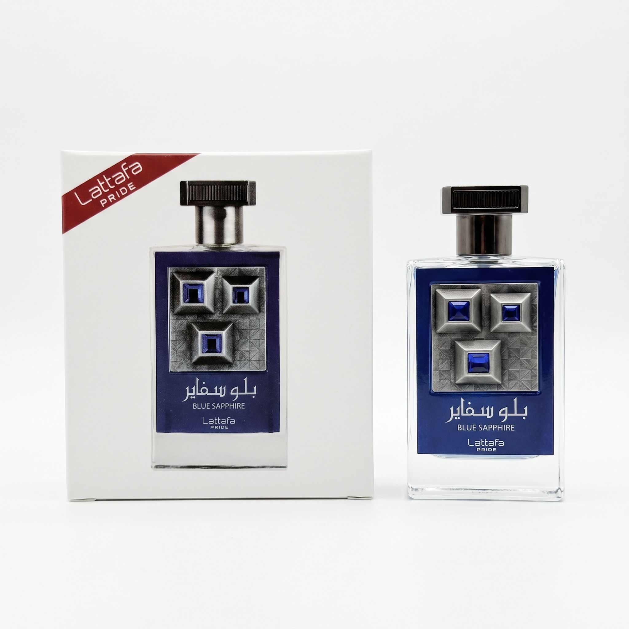 Pride Blue Sapphire by Lattafa Pride EDP 20ml - bottle with box