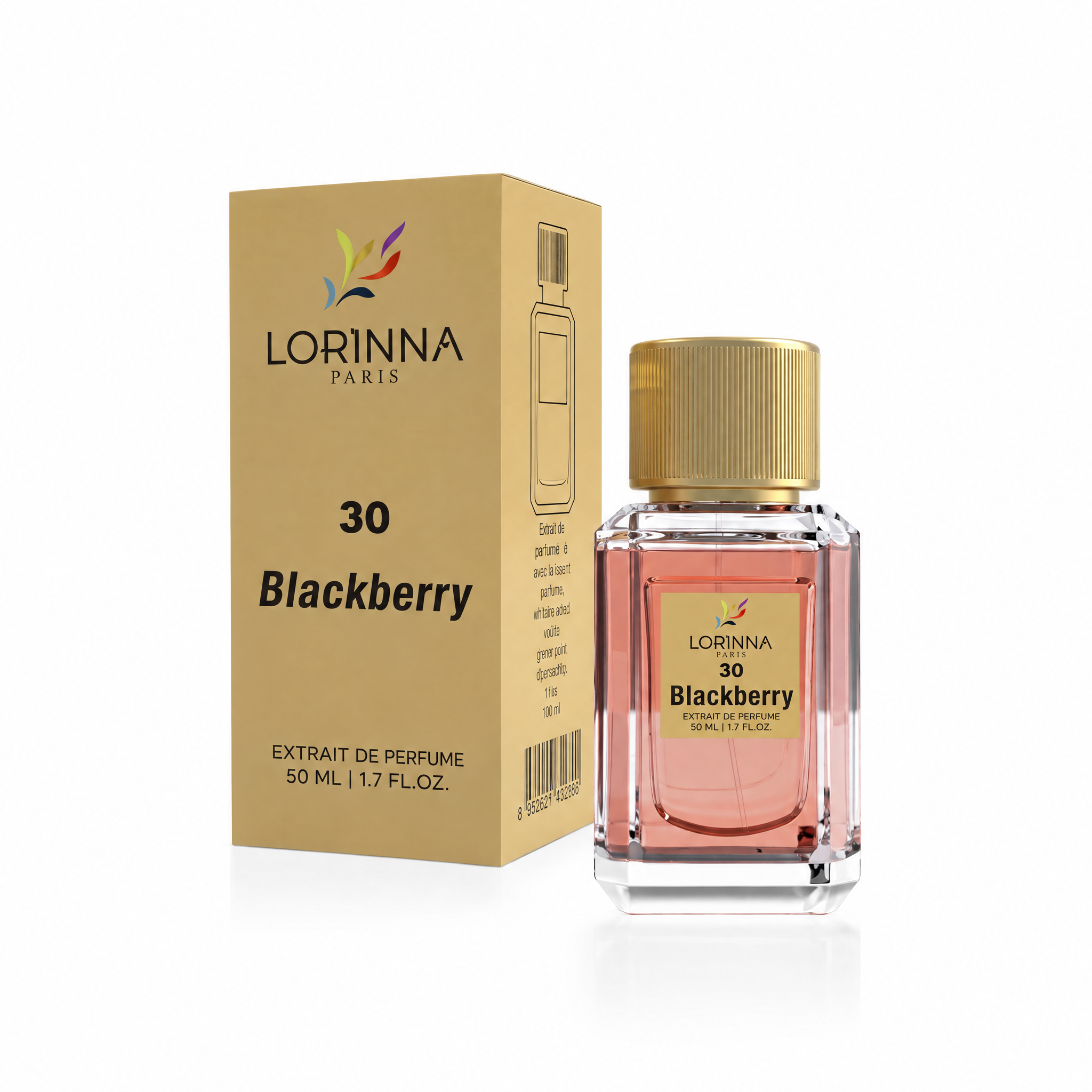 Blackberry 30 by Lorinna EDP 50ml - bottle with box