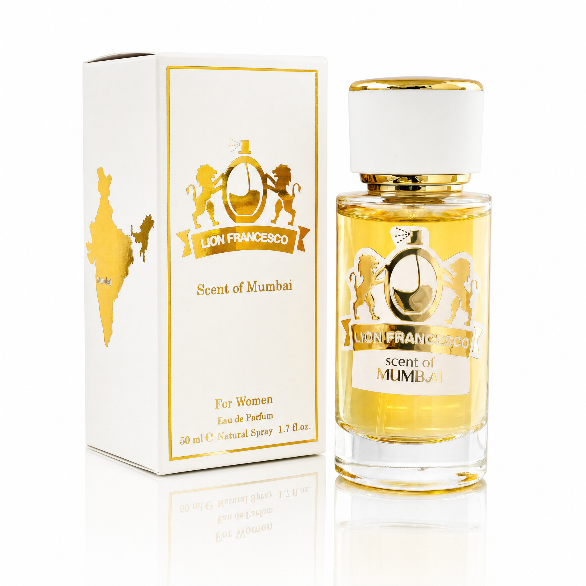 Lion Francesco Scent of Mumbai EDP 50 ml with retail packaging - Royalsperfume