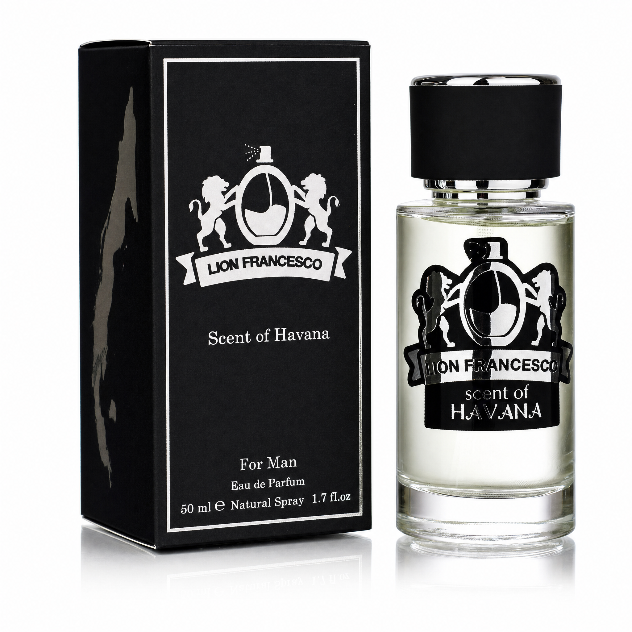 Lion Francesco Scent of Havana EDP 50 ml with retail packaging - Royalsperfume
