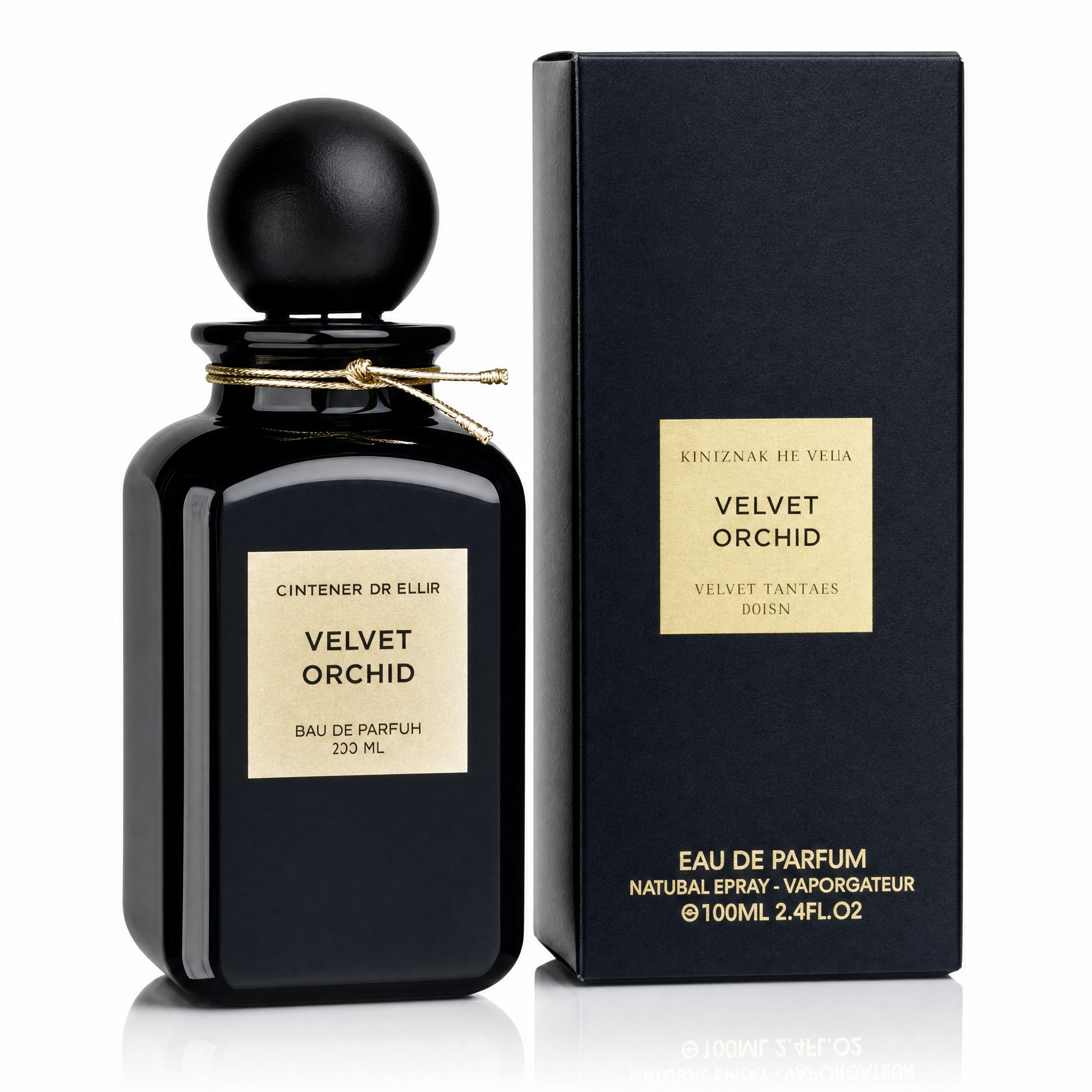 L'intense De Blue Velvet Orchid EDP 100 ml with retail packaging - Royalsperfume