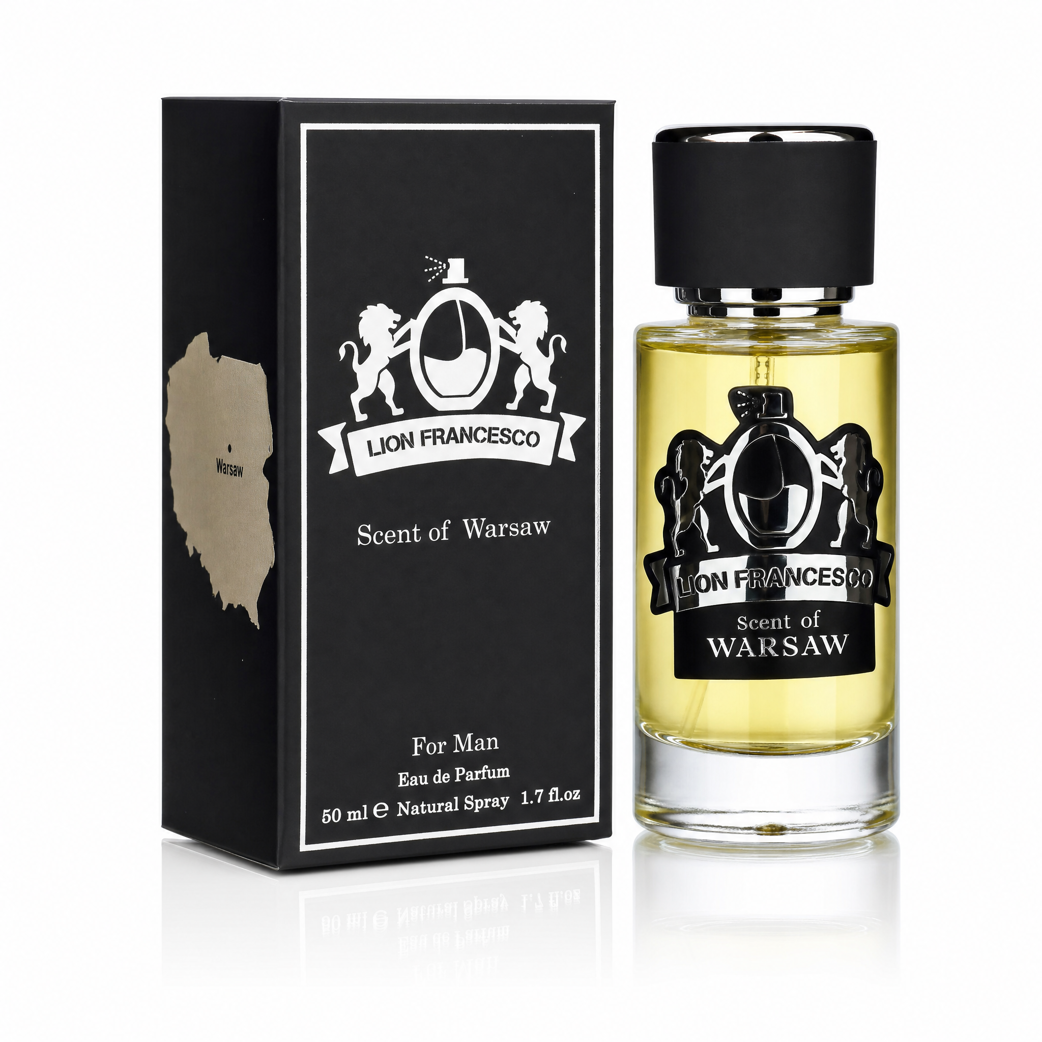 Lion Francesco Scent of Warsaw EDP 50 ml with retail packaging - Royalsperfume