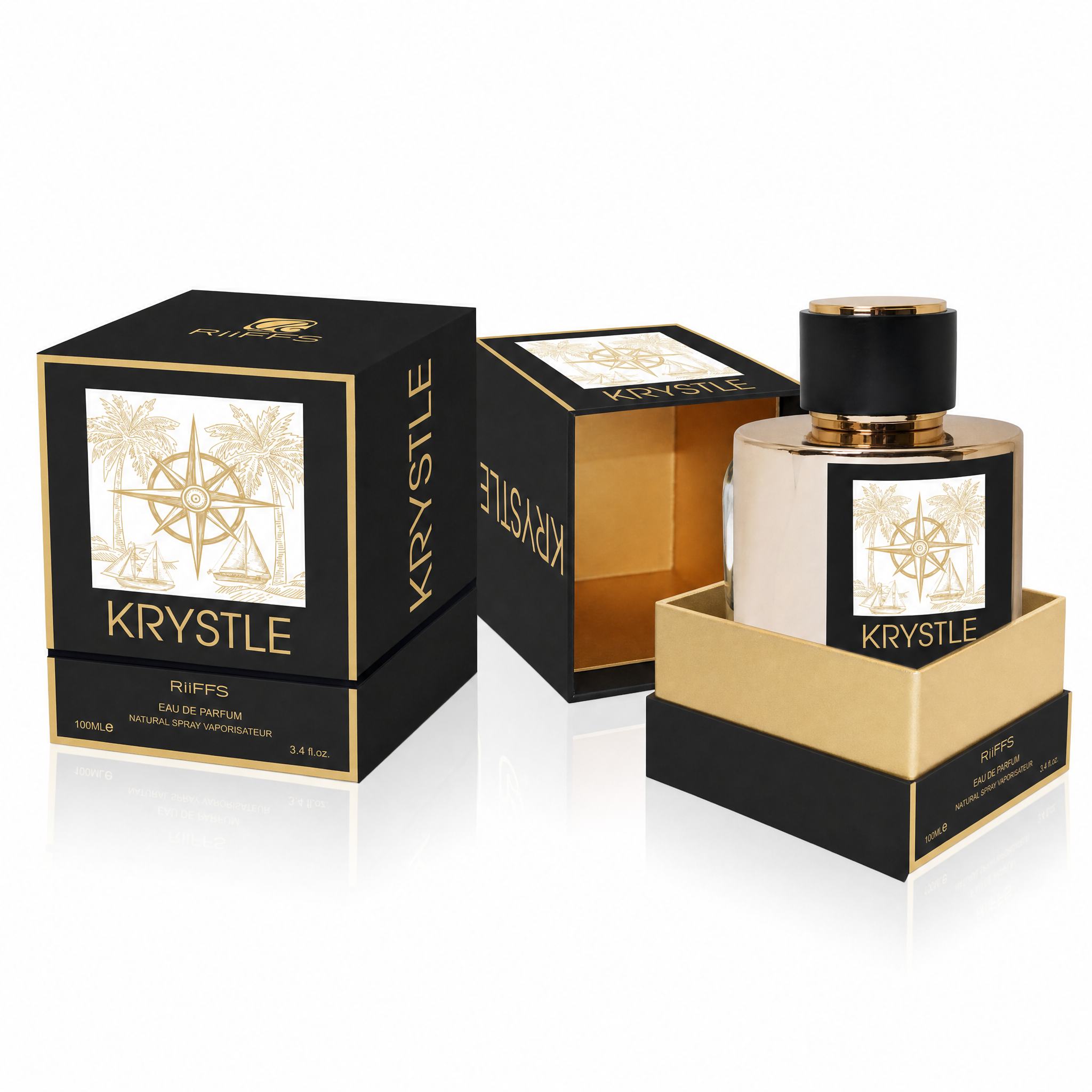 Riiffs Krystle EDP 100 ml with retail packaging - Royalsperfume