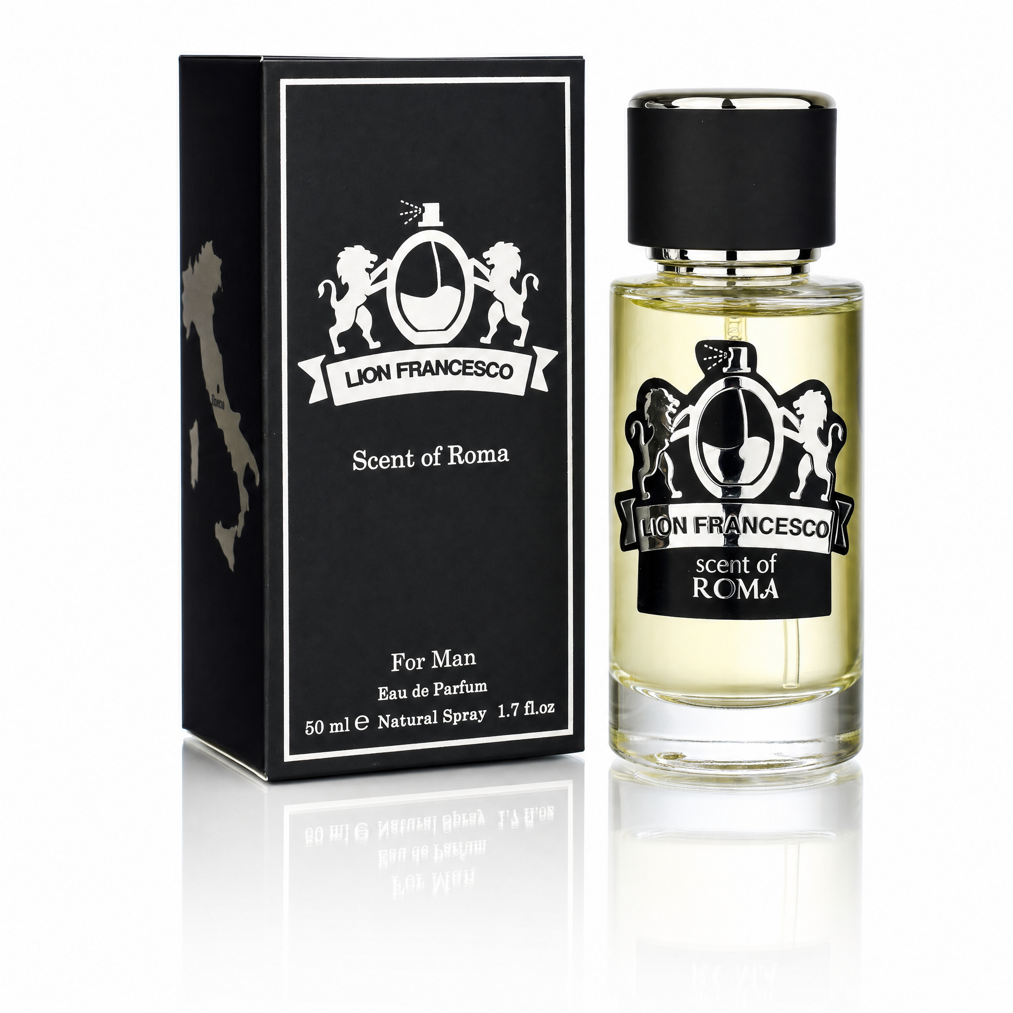 Lion Francesco Scent of Roma EDP 50 ml with retail packaging - Royalsperfume
