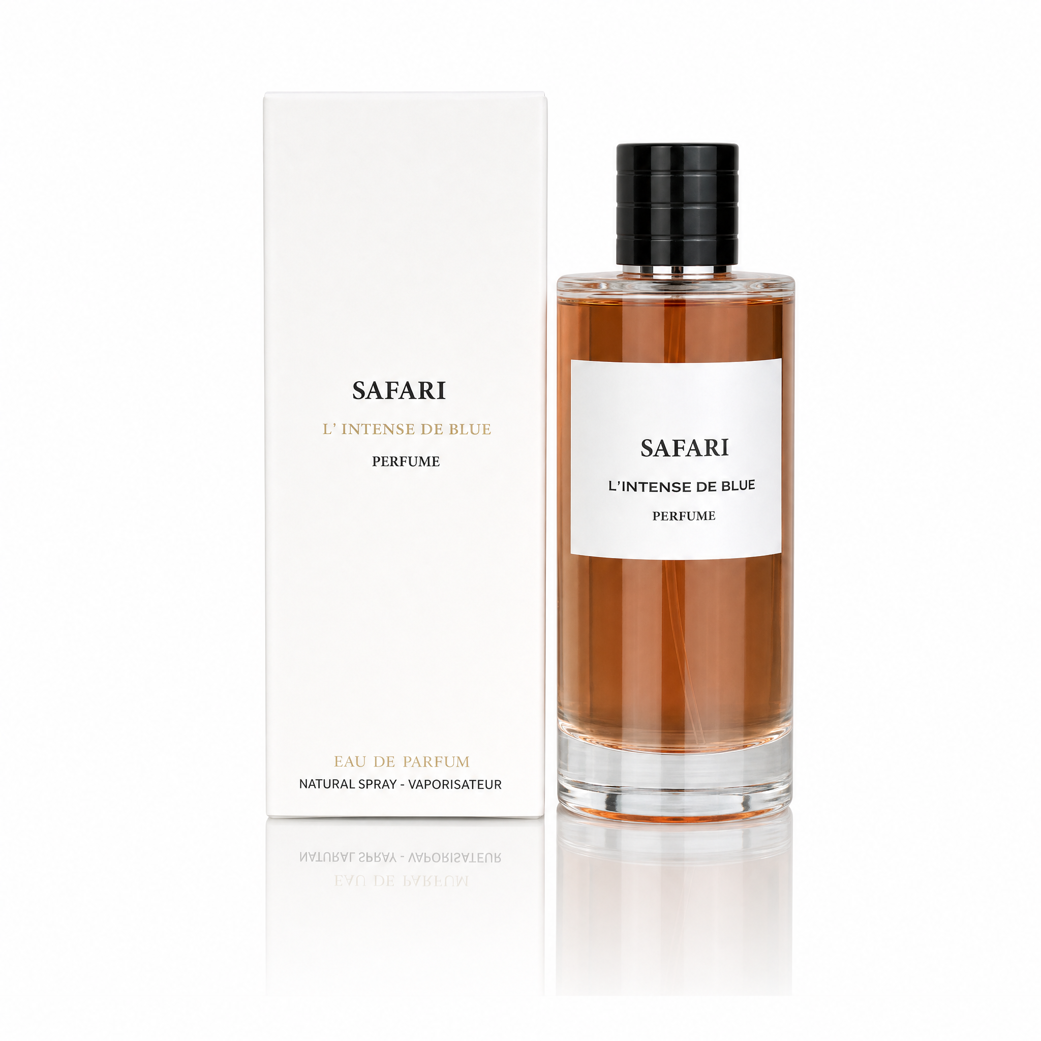 L'intense De Blue Safari EDP 200 ml with retail packaging - Royalsperfume