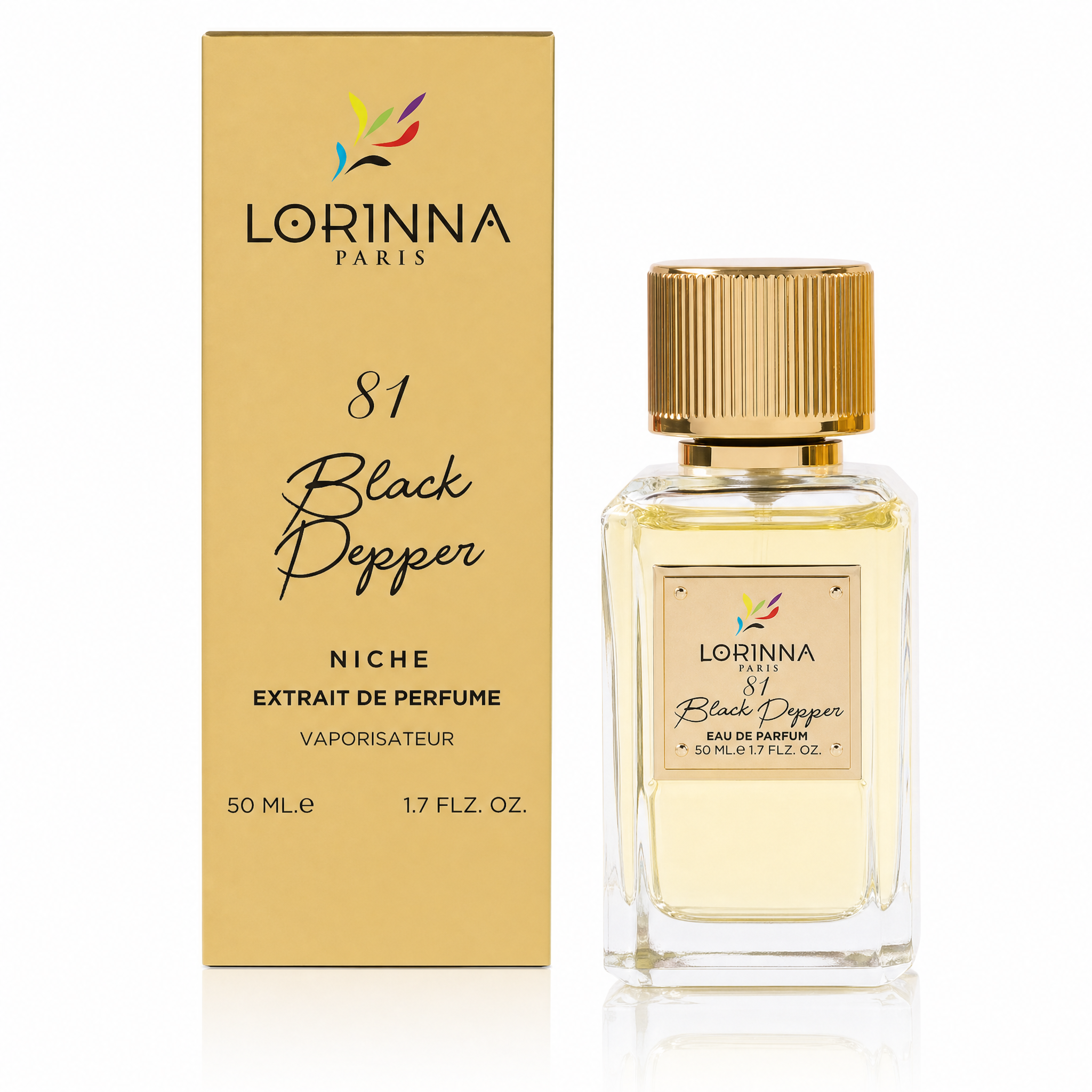Lorinna Black Pepper EDP 50 ml with retail packaging - Royalsperfume