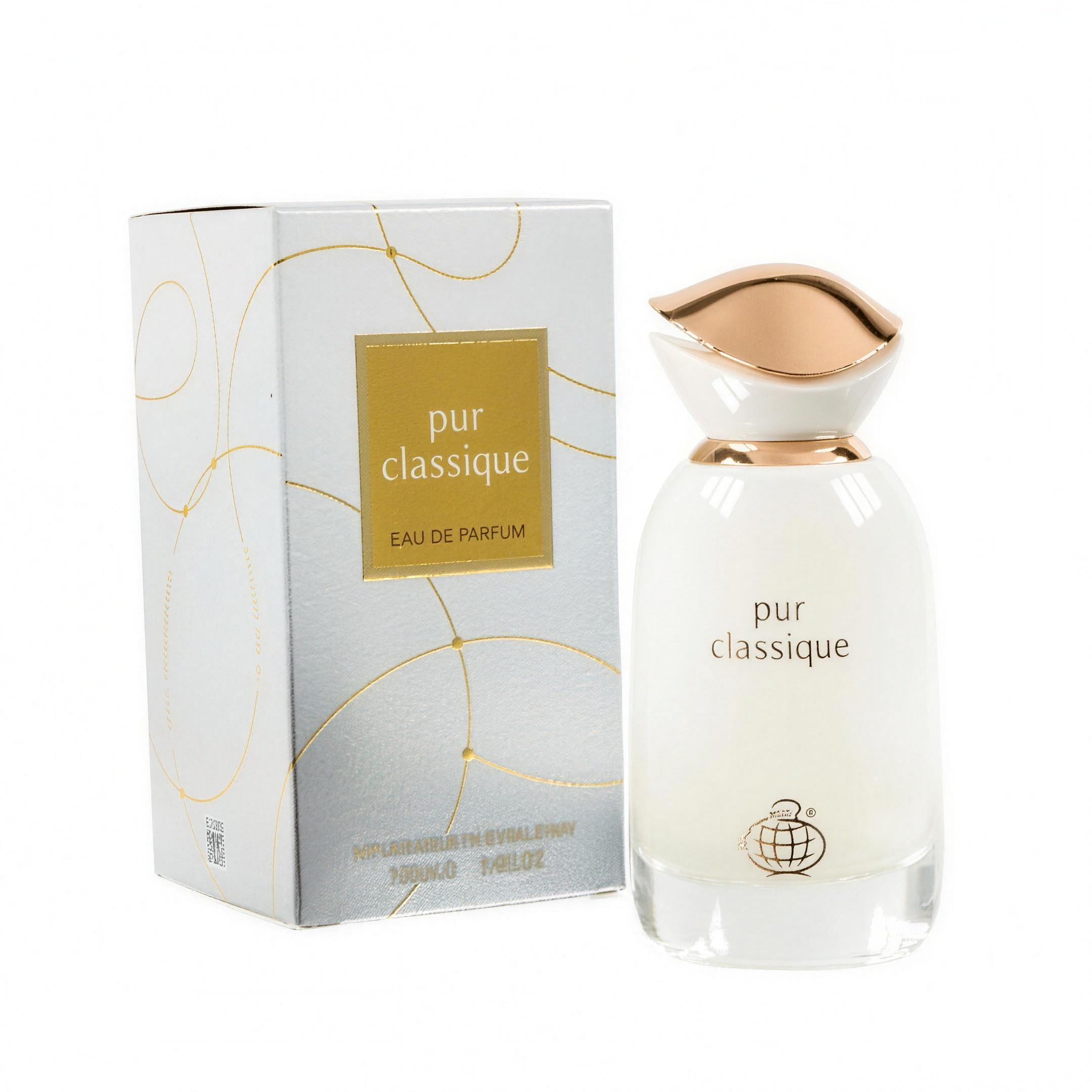 Fragrance World Pur Classique EDP 100 ml with retail packaging - Royalsperfume