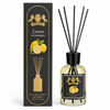Golden Silva Lemon home fragrance reed diffuser 110 ml with retail packaging - Royalsperfume