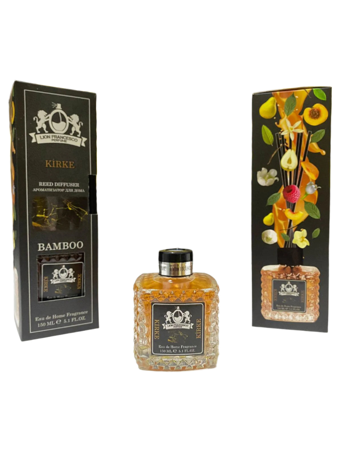 Lion Francesco Kirke reed diffuser 150 ml with black gift box