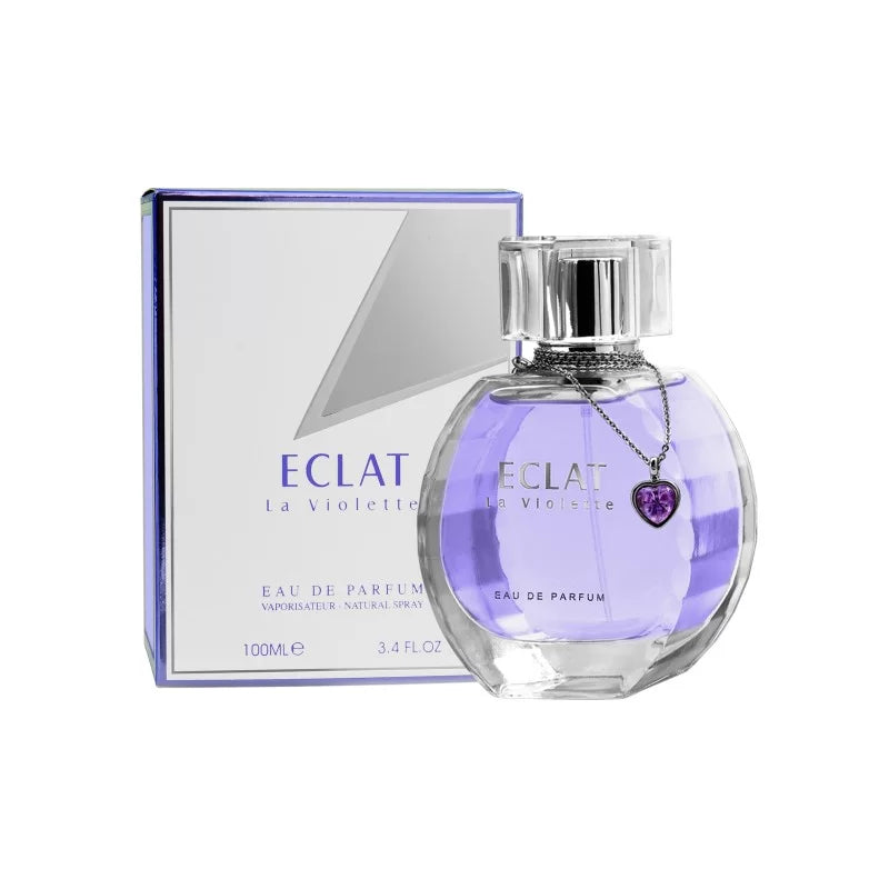 Eclat La Violette con deodorante di Fragrance World, EDP 100 ml