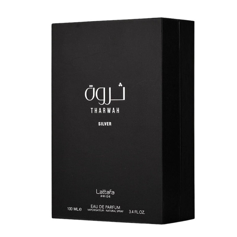 Lattafa PrideTharwah Silver, acqua profumata da uomo 100 ml - Royalsperfume Lattafa Perfume