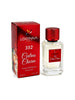 Lorinna Paris Cedrus Charm No.352 Extrait de Parfum for Women 50ml bottle and red packaging, featuring a luxurious vanilla floral fragrance with Bourbon vanilla, orange blossom, and warm aromatic accords.