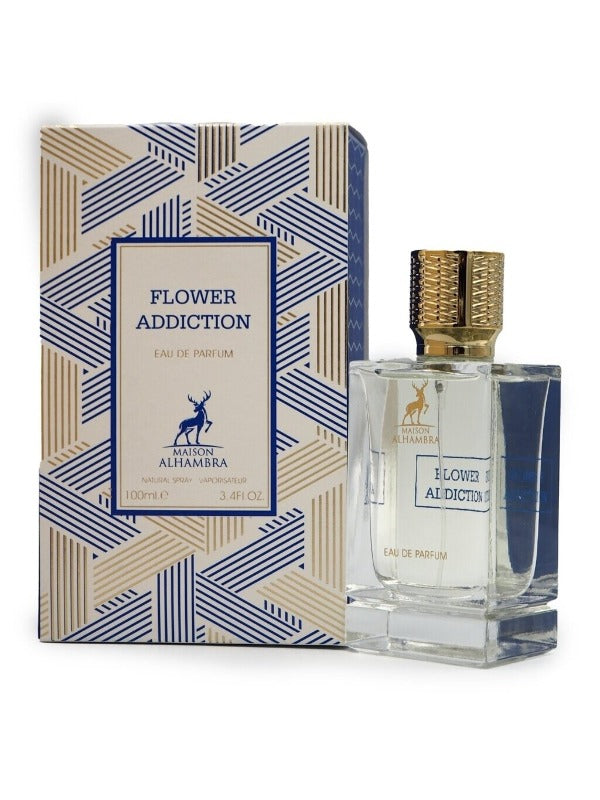 Maison Alhambra Flower Addiction, agua de colonia unisex, 100 ml