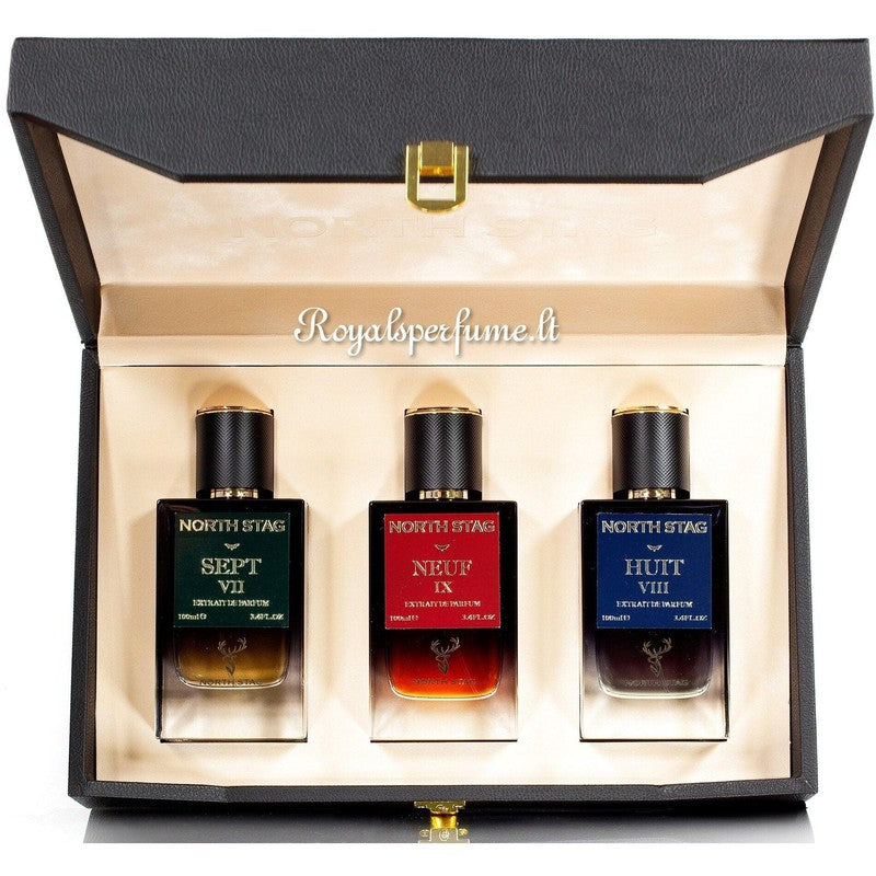 Paris Corner Zestaw perfum dla mężczyzn North Stag 3x100ml - Royalsperfume Paris Corner Perfumy