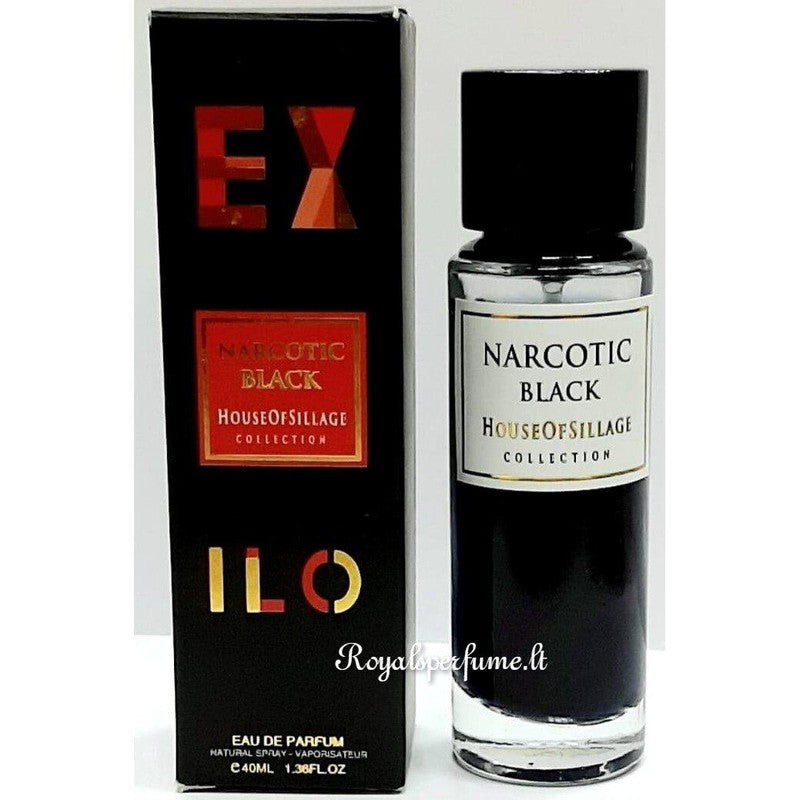 „Sillage House Narcotic Black“ parfumuotas vanduo, unisex, 40 ml – „Royalsperfume“ „Sillage House“ kvepalai