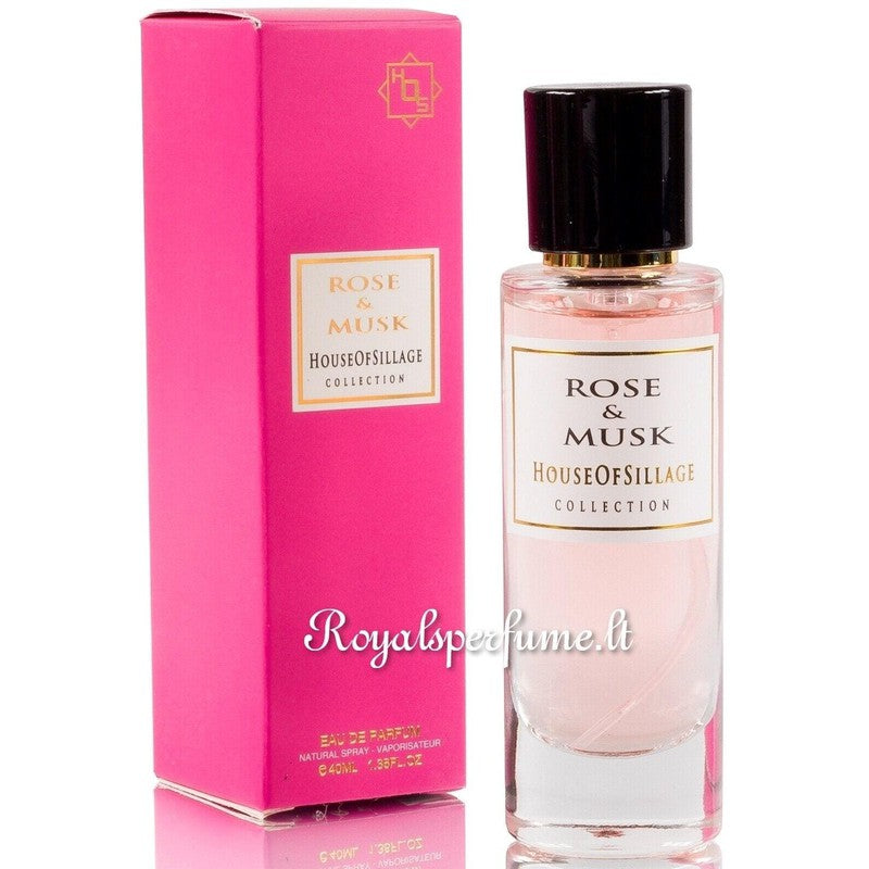 Sillage House Rose&Musk perfumowana woda dla kobiet 40ml - Royalsperfume Sillage House Perfumy